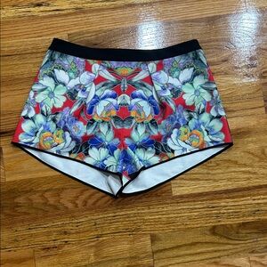 Clover Canyon Black and White Shorts